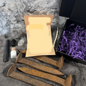 Home Protection Spell - Protection Spell - Home Protection Spell Kit - Protection Charm - Railroad Stakes - Spell Kit
