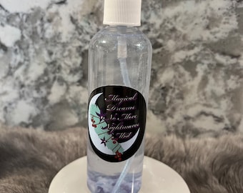 No More Nightmares Room Spray: Crystal Infused Bedtime Mist