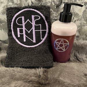 Magical Glowing Skin Spell - Magical Body Wash - Amethyst Infused Body Wash  - Sigil Magic - Magic - Beautiful Skin - Organic - Wash Cloth