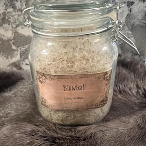 Blowballs - Dandelion Seeds - Wish - Apothecary - Herb - Spell Ingredients - Organic Herbs - Purification - Healing - Mojo Bag - Spell Jars