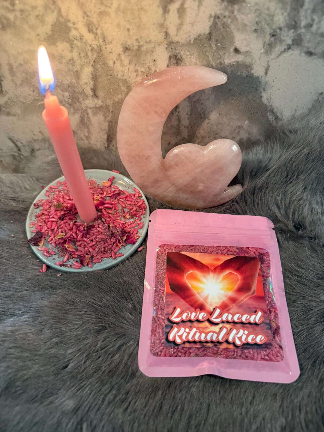 Intention Ritual Rice: Love Rice for Candle Spells, Spell Jars and Bags ...