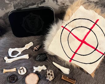Miniature Bone Throwing or Charm Casting Starter Kit