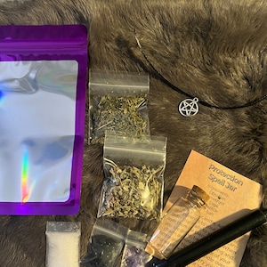 Spell Bottle DIY -DIY Spell Jar - Charm Bottle - Manifestation Charm - Manifestation Bottle - Spell - Intention Bottle - Protection Spell