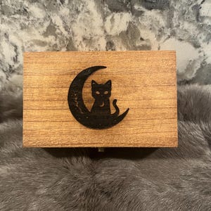 Tarotkartenbox - Tarotkarte - Box für Karten - Tarot - Altarbox - Box für Altar - Holzbox - Box für Tarot - Deck-Box - Benutzerdefinierte Tarotbox