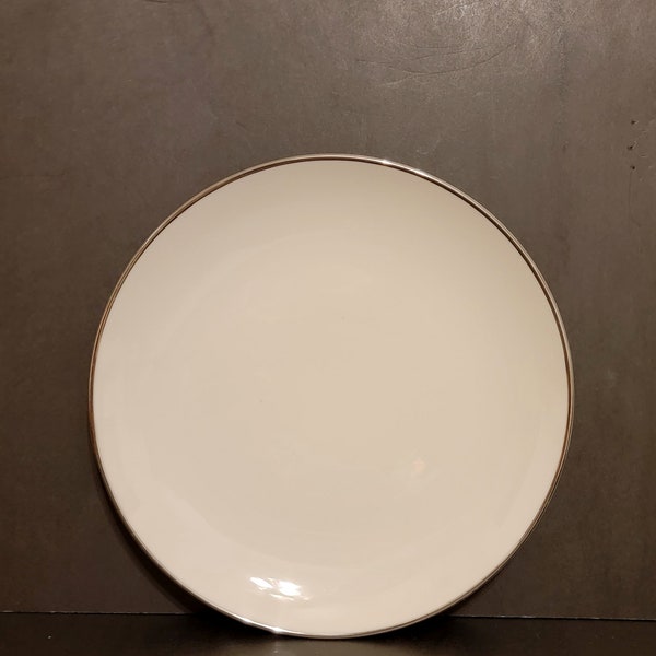 Franciscan Masterpiece China  "Platinum Band" Pattern / Salad Plates And Bread & Butter Plates