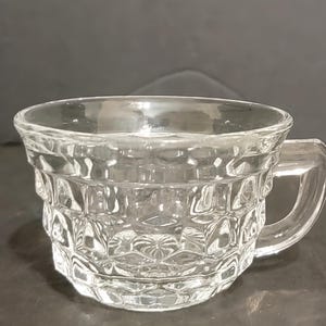 Fostoria &quot;American&quot; Clear Flared Punch Cup / 14 available