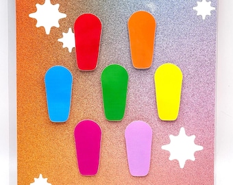 Paquete de colores de calcomanías para Dexcom G6