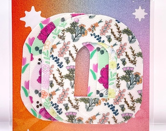 Spring Flowers pack overlay patches for omnipod