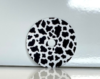 Calcomanía de estilo libre con estampado de vaca