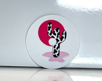 Calcomanía de estilo libre Sun Cactus