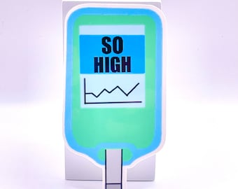 Pegatina "So High"