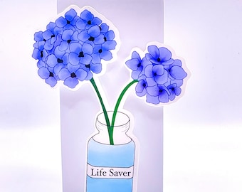 Flores para viales de insulina