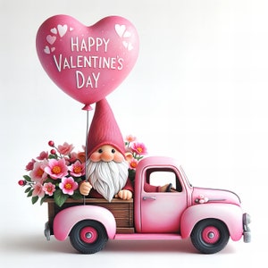 Gnome Valentine clipart | 10 High Quality PNGs | Gnome png , Instant Download | Memory Book| Junk Journals| Scrapbook| Commercial Use