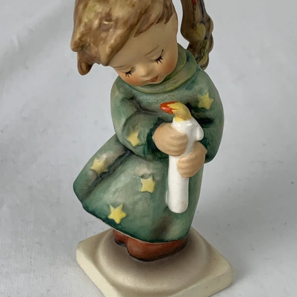 Vintage Goebel Hummel Heavenly Angel Figurine Signed 1986 W Germany