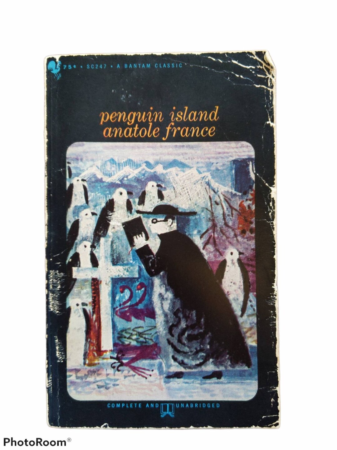 Penguin Island Bantam paperback book Anatole France French Etsy Italia