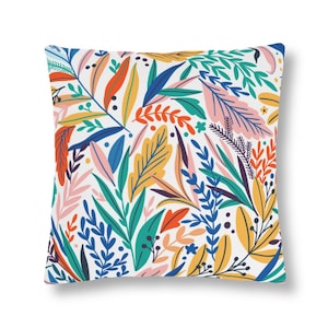 Colorful coastal outdoor pillow, 20x20 outdoor pillow, 26x26 , 18x18 , 16x16, yellow outdoor pillow covers