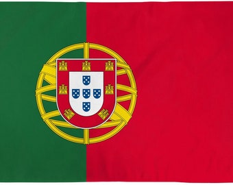 Portugal Polyester Flag 3x5 Feet Indoor Outdoor Flag
