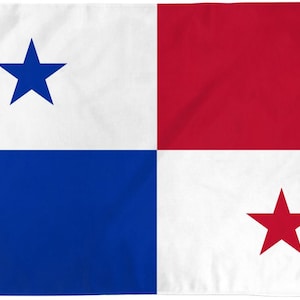 Panama Polyester Flag 3x5 Feet Indoor Outdoor Flag