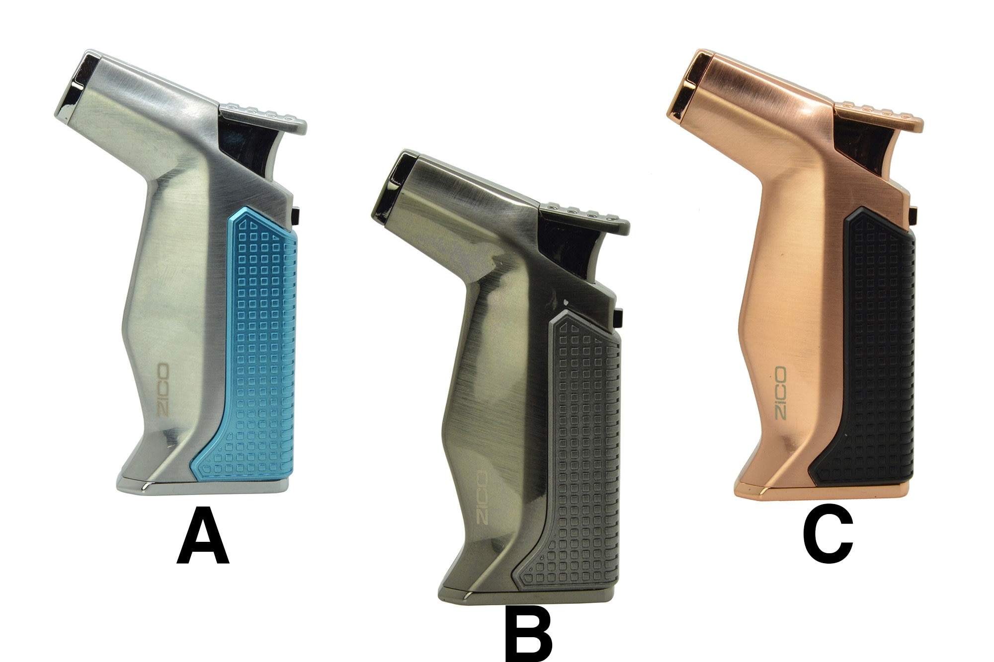 Zico Refillable Butane Adjustable Quad Jet Torch Flame Lighter - Etsy