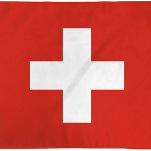 Switzerland Polyester Flag 3x5 Feet Indoor Outdoor Flag