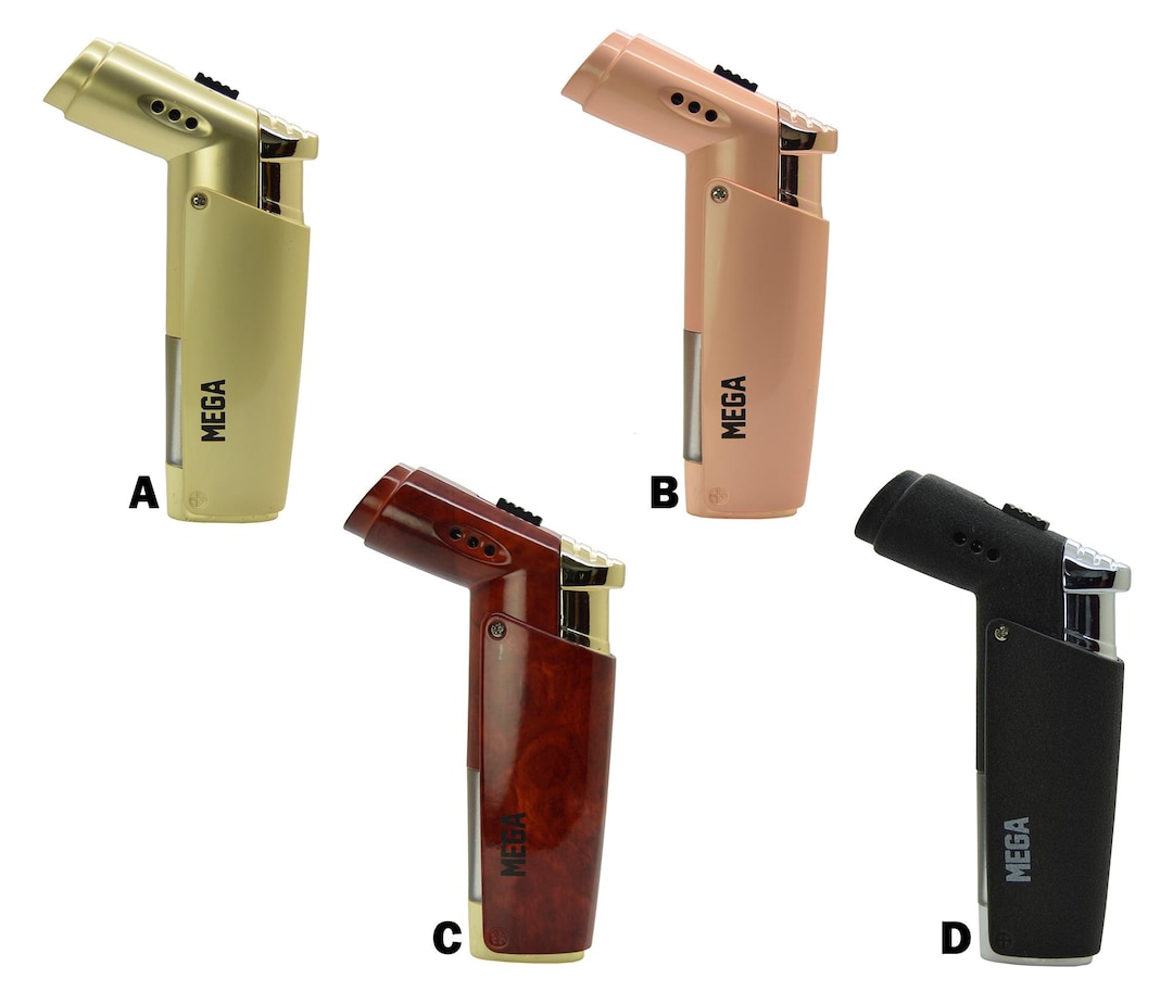 Mega MT76 Refillable Butane Adjustable Quad Jet Torch Flame