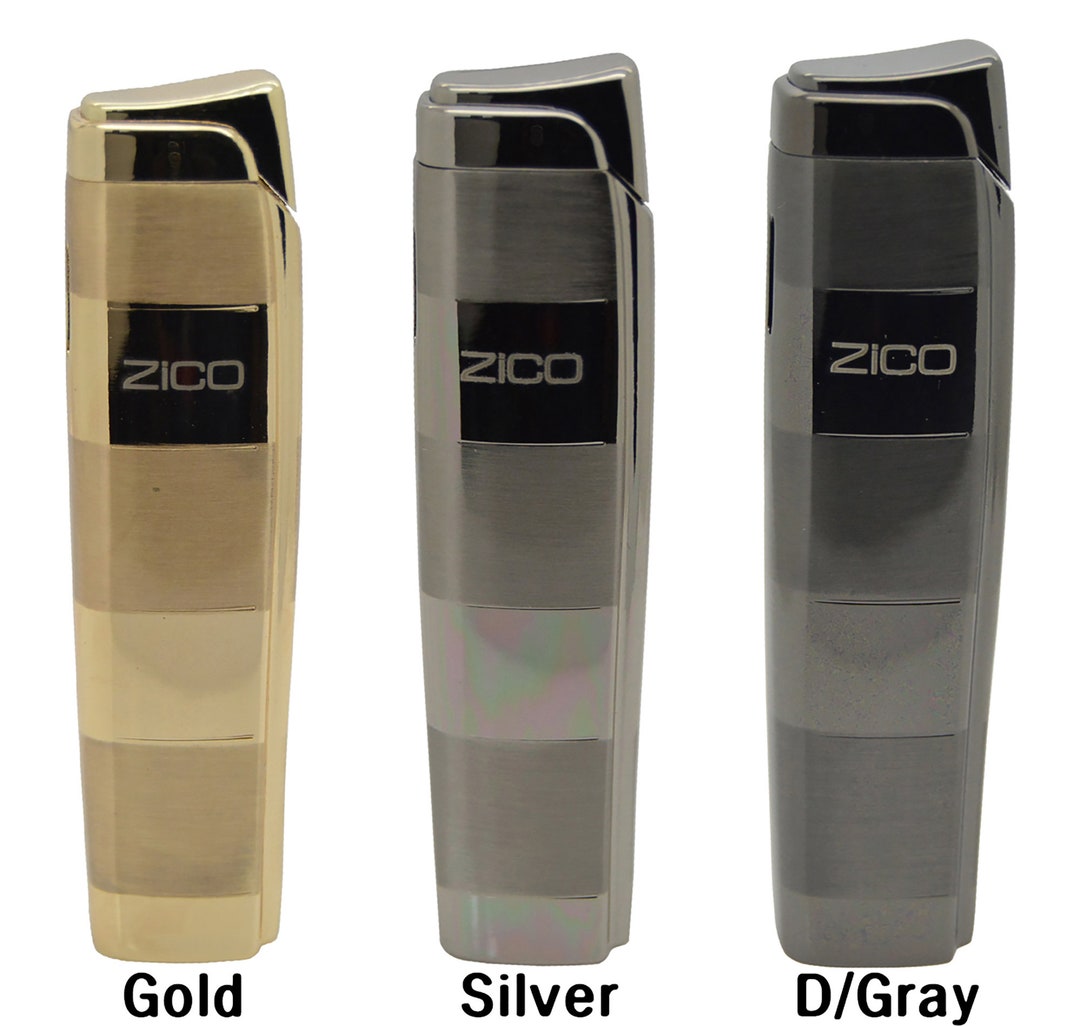 Zico Refillable Touch Stainless Steel Lighter Luxurious High Quality