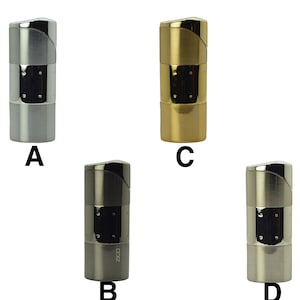Zico Refillable Butane Adjustable Quad 3Jet Torch Flame Lighter