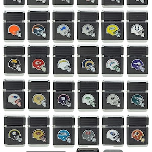 NFL Official License Windproof Refillable Butane Torch Lighter Tin Gift Box