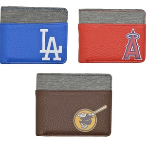 MLB Officially Licensed Pebble Bi Fold Wallet