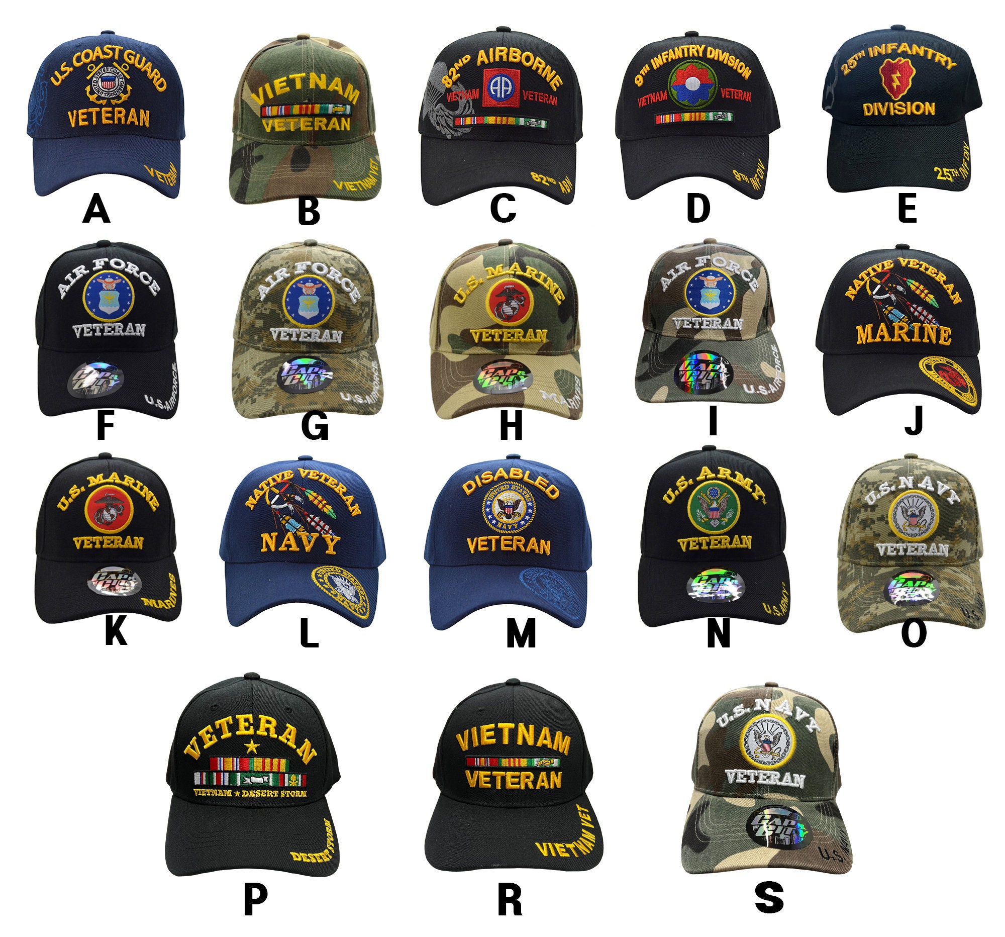 Official Licensed Headwear veteran 
