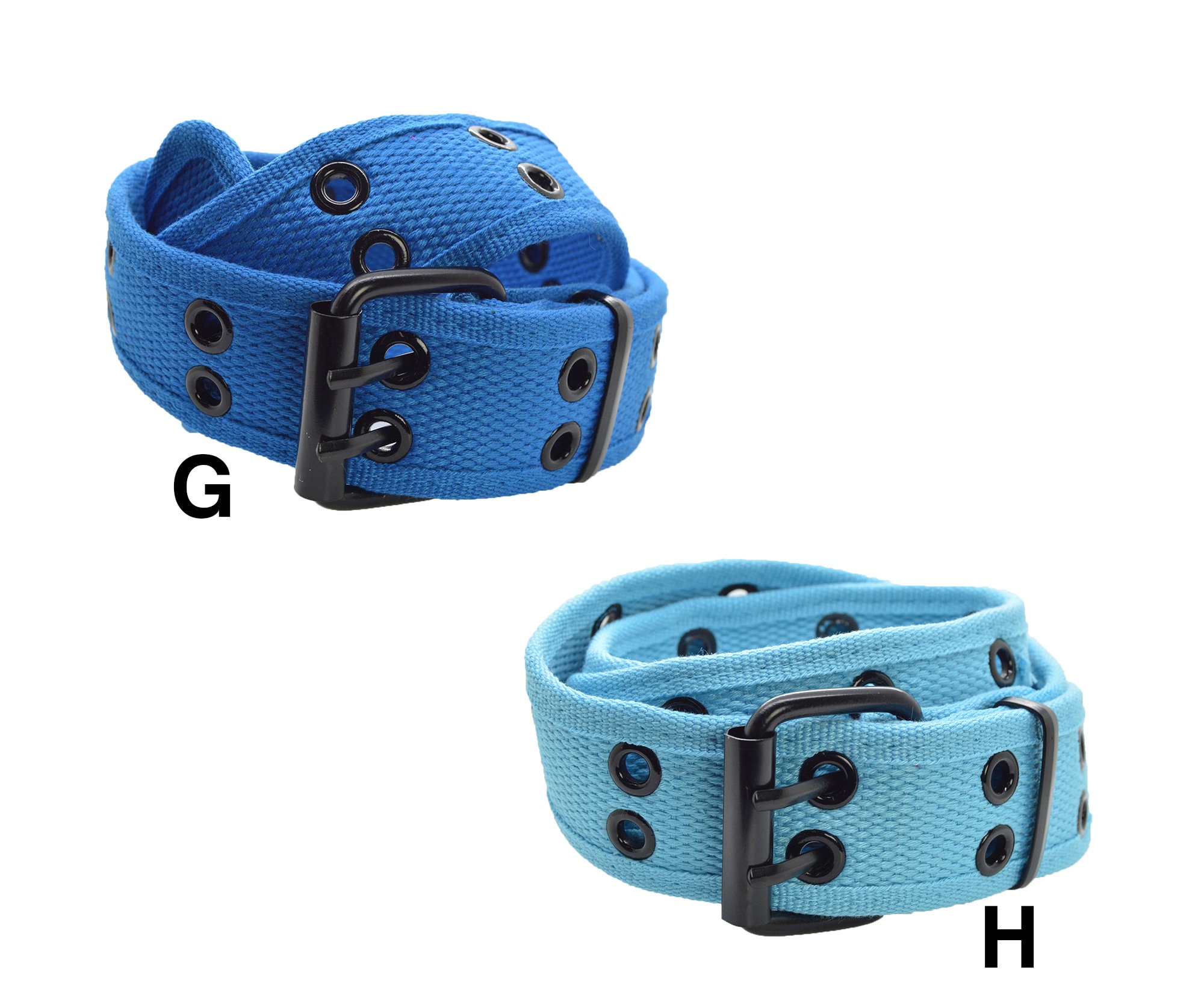 Grommet Belt Double Hole Grommets Canvas Web Belts Men Or Women