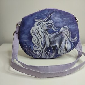 Print Pattern Unicorn Crossbody bags