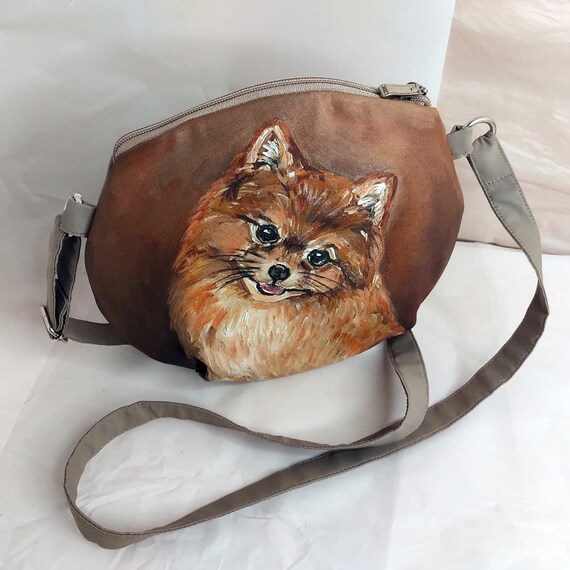 バッグ 90s Dog print Canvas bag Dog Graphic & Printed Tote Bags | Society6