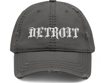 Boblo Island Detroit Retro Distressed Hat - Bygone Brand  display picture 1