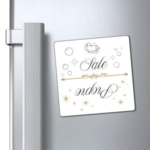 Panneau Magnétique Clean/Dirty Pour Lave-Vaisselle - Argenté, Curseur Coulissant Double Face