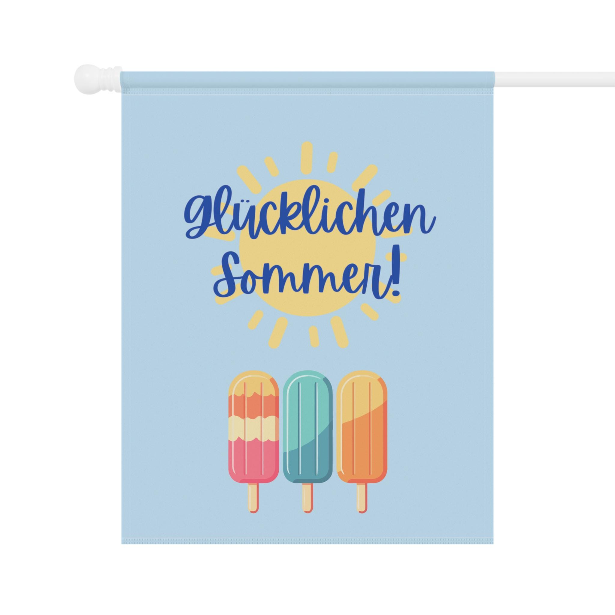 Perfectinsoy Gartenflagge – Motiv 'In A World Where You Can Be Kind', Mit Sonnenblumen