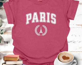 Paris Eiffelturm T-Shirt: Frankreich Souvenir Tee