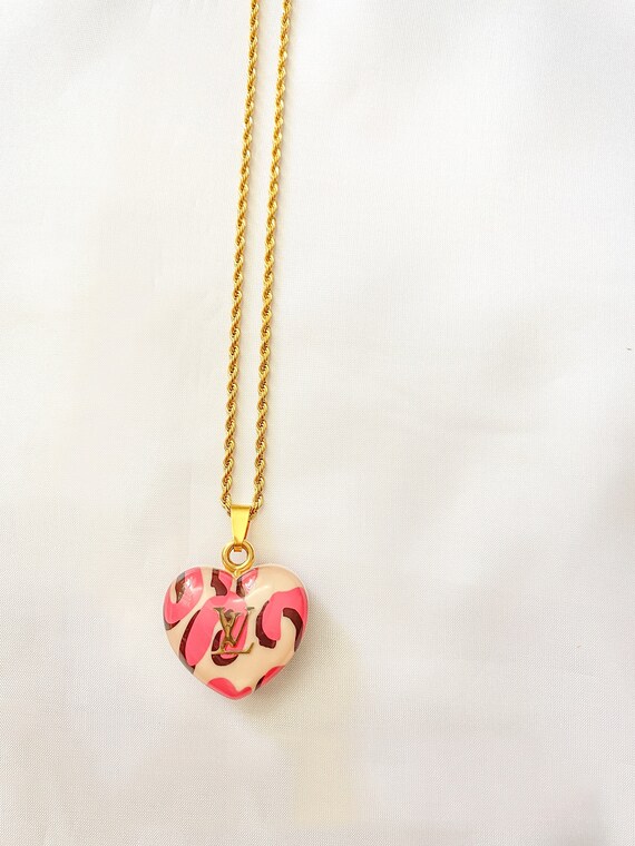 Louis Vuitton Pink Necklace