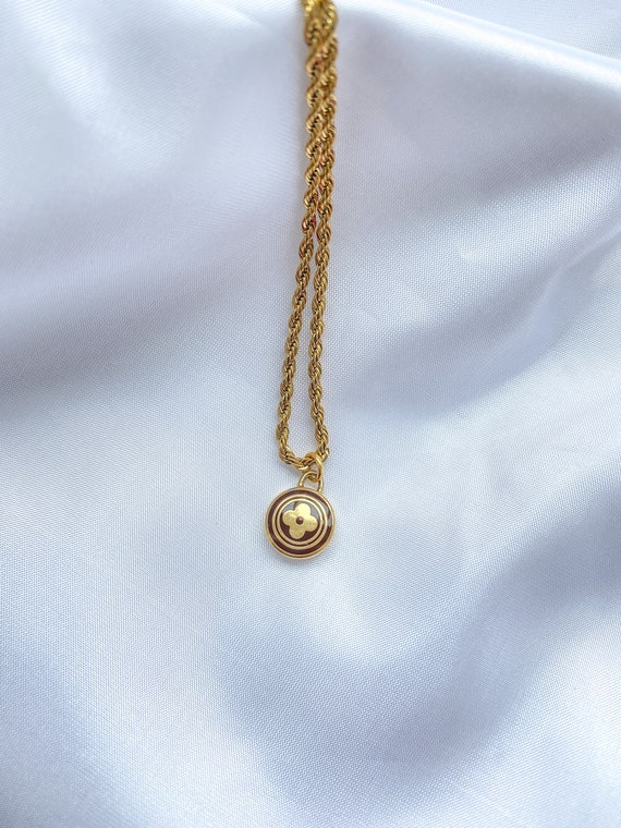 Louis Vuitton Brown Necklace