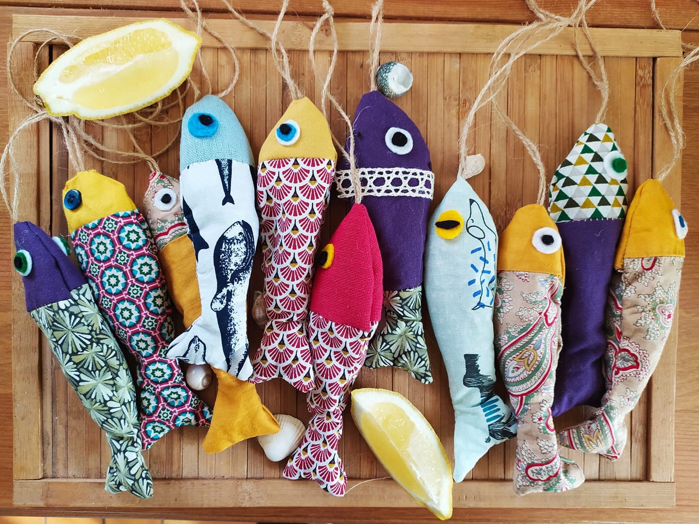 Poissons à La Lavande. Sardines Portuguaises