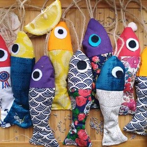 Lavender fish. Portuguese sardines. Original gift. Decoration. Well-being. Valentine&#39;s Day.