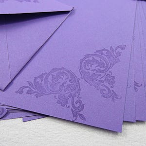 Juego de papelería con papel para escribir Purple Unicorn Squad, más de 15 piezas