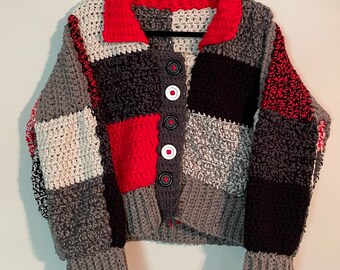 Patchwork Cardigan