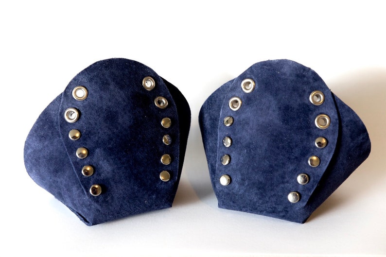 Roller Skate Toe Caps Navy Blue Suede Roller Skate | Etsy