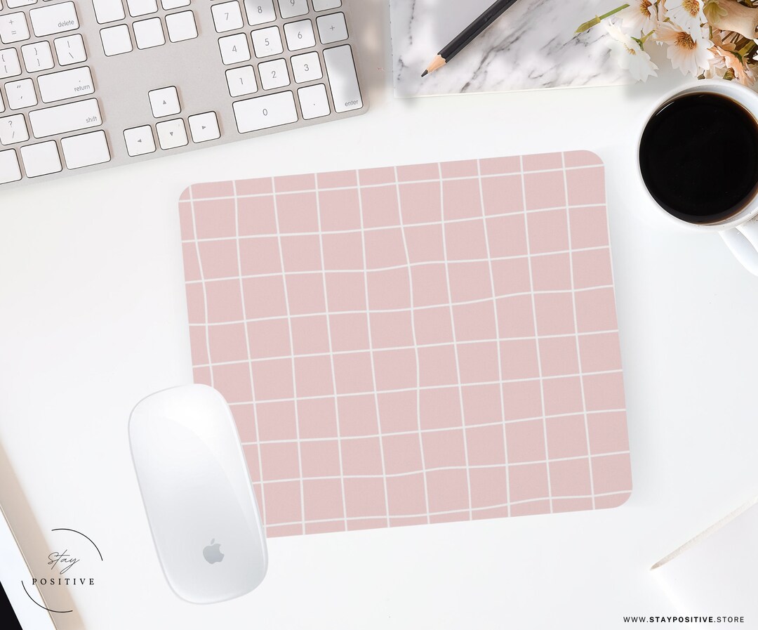 Grid Mousepad Mouse Pad Office Mouse Pad Personalized - Etsy