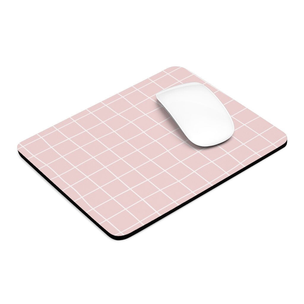 Grid Mousepad Mouse Pad Office Mouse Pad Personalized - Etsy
