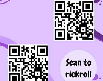 This is a rick roll qr code : r/rickroll