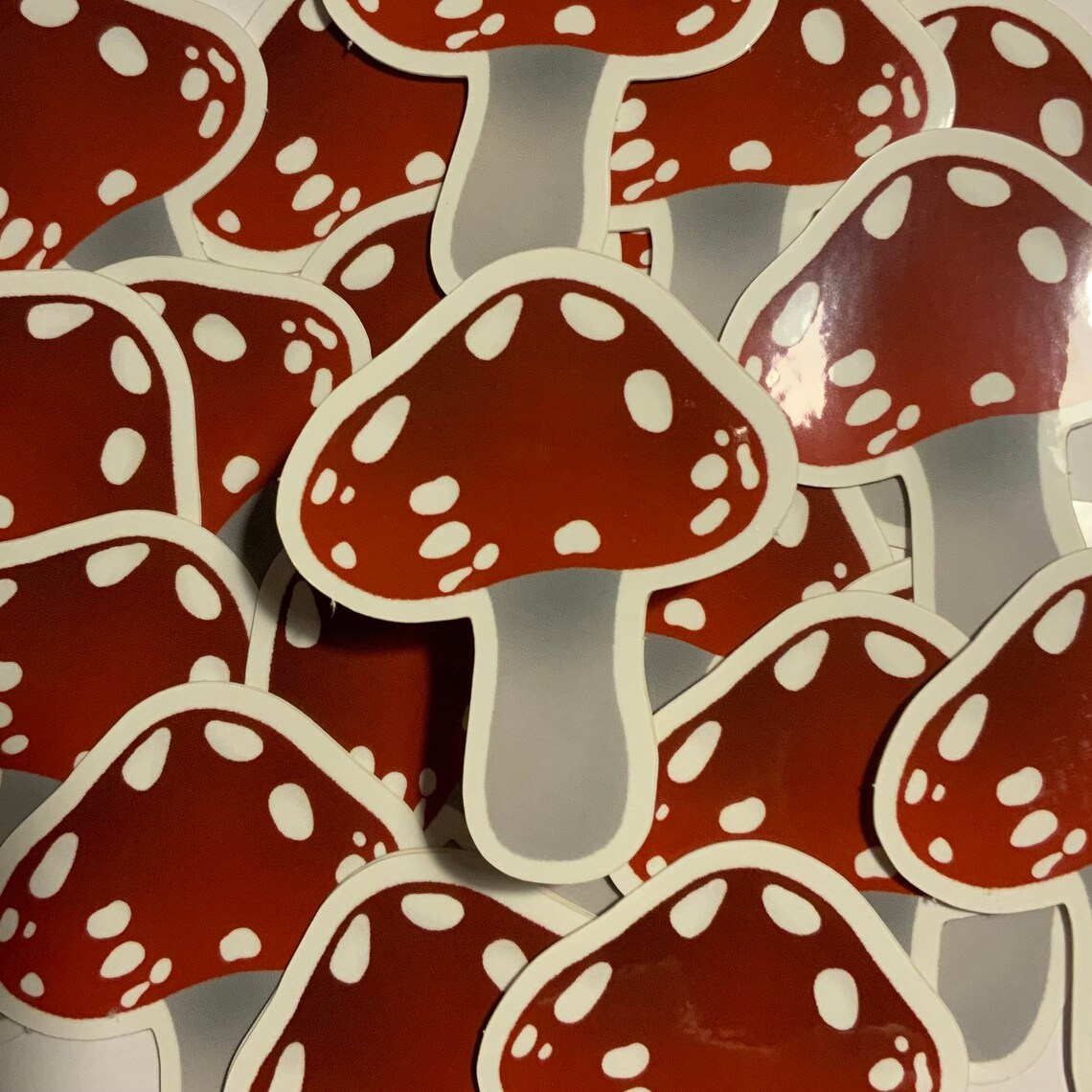 Mushroom Sticker Etsy