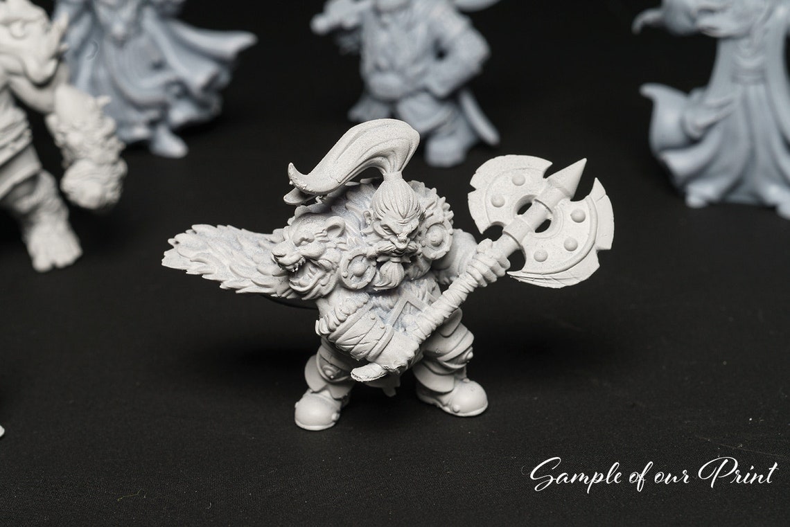Yeti Resin Model Miniature Uk Shop Dungeons and Dragons | Etsy