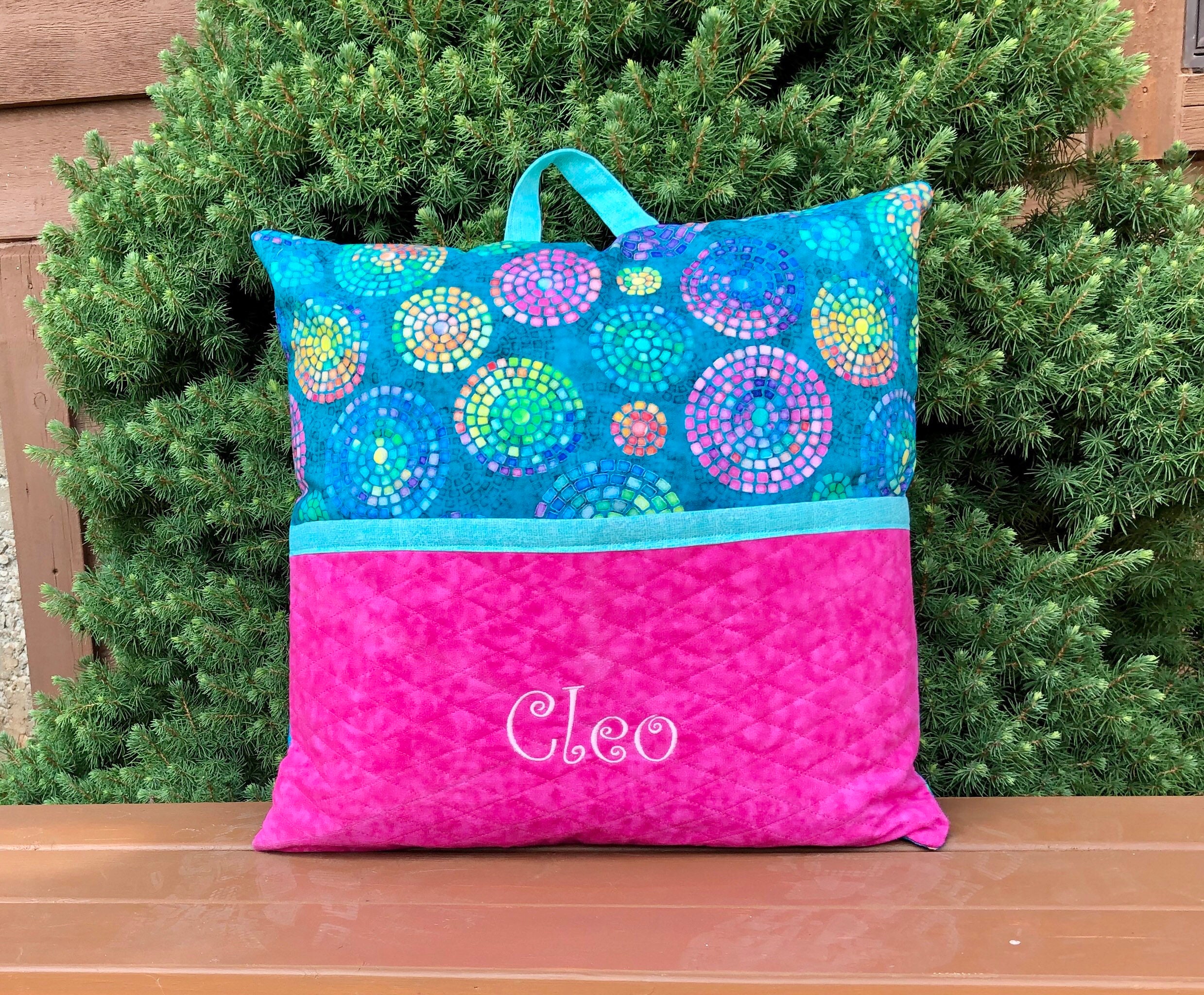 Customizable Reading Pocket Pillow Cover Etsy